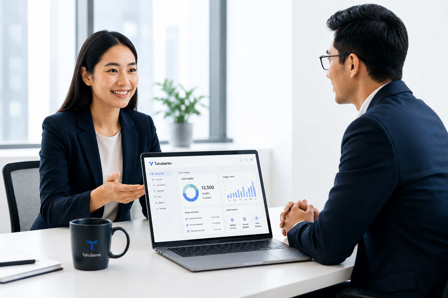 TahuBeres AI finance software pricing and custom consultation